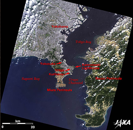 The Miura Peninsula and Its Surroundings