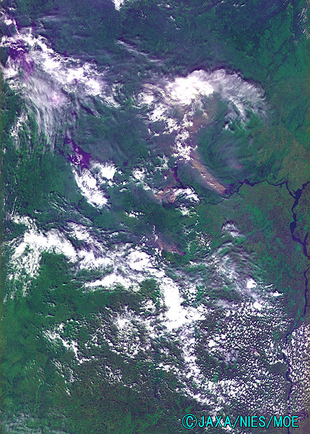 Western and Central Russia on July 27, 2010