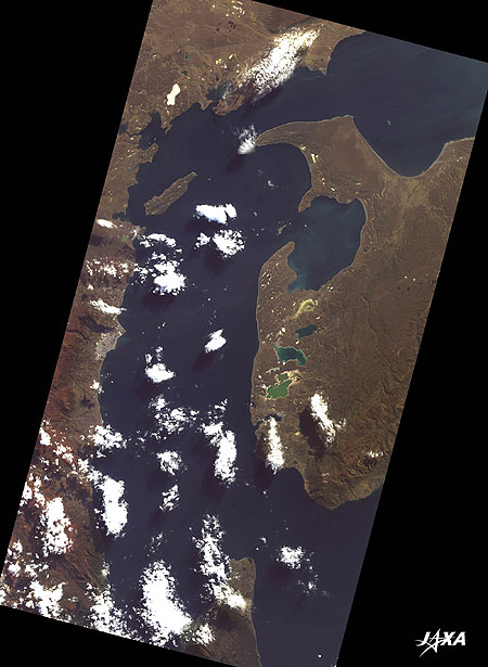 The Strait of Magellan near Punta Arenas