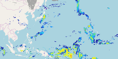 世界の雨分布リアルタイム サムネイル画像