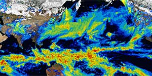 世界の雨分布統計 サムネイル画像