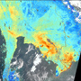 気候変動観測衛星「GCOM－C」が捉えたインドシナ半島の大気微粒子 サムネイル画像