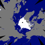 北極海の海氷面積が9月21日に2018年の最小値を記録								～減少スピードは停滞、回復時期は遅延～ サムネイル画像