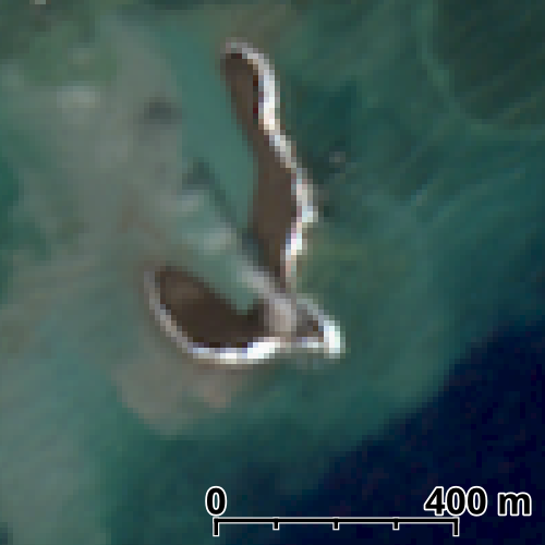 硫黄島南岸に出現した新島の衛星観測（第2報、12月13日更新） サムネイル画像