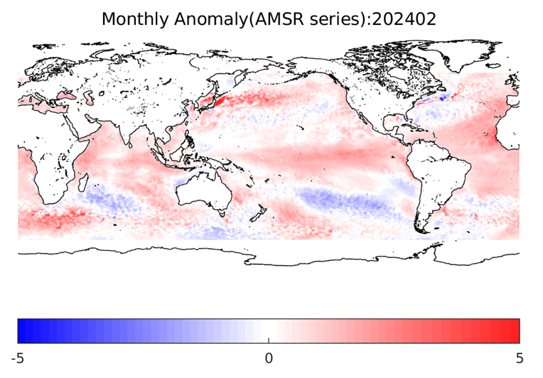 【速報】全球平均海面水温がAMSRシリーズでの観測史上最高値を更新中 サムネイル画像